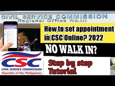 csc online appointment region 3